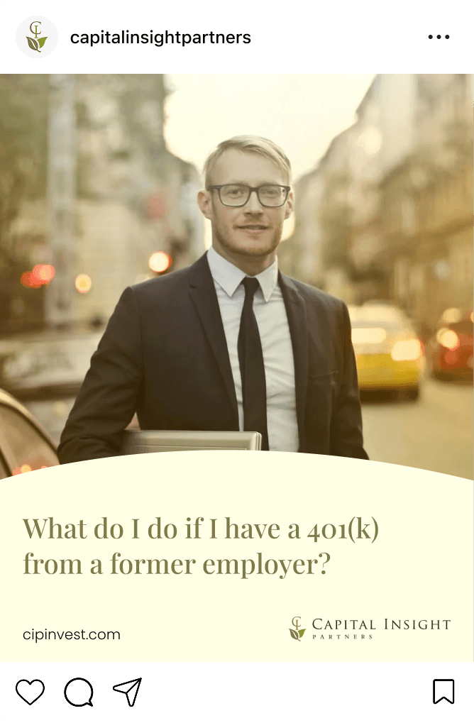 Capital Insight Partners social media post