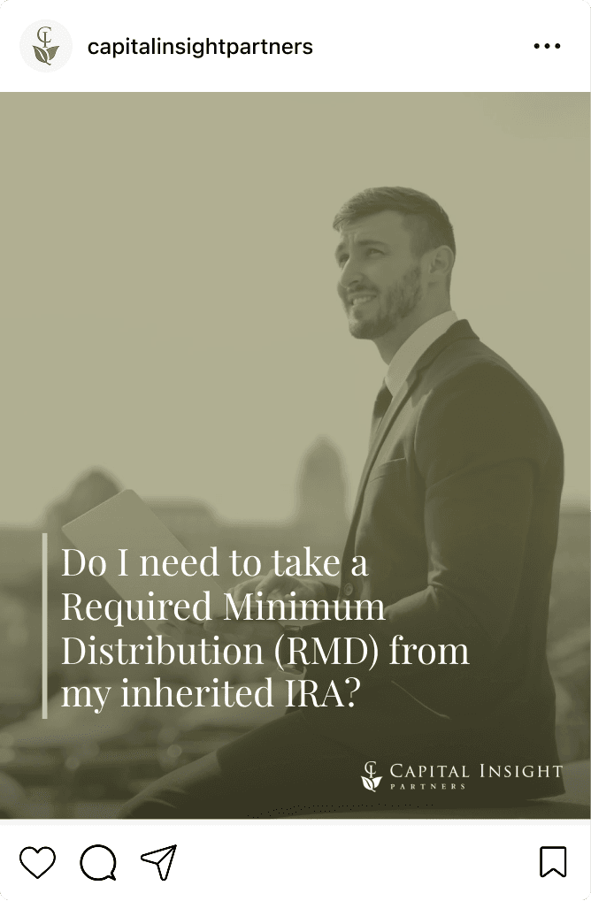 Capital Insight Partners social media post