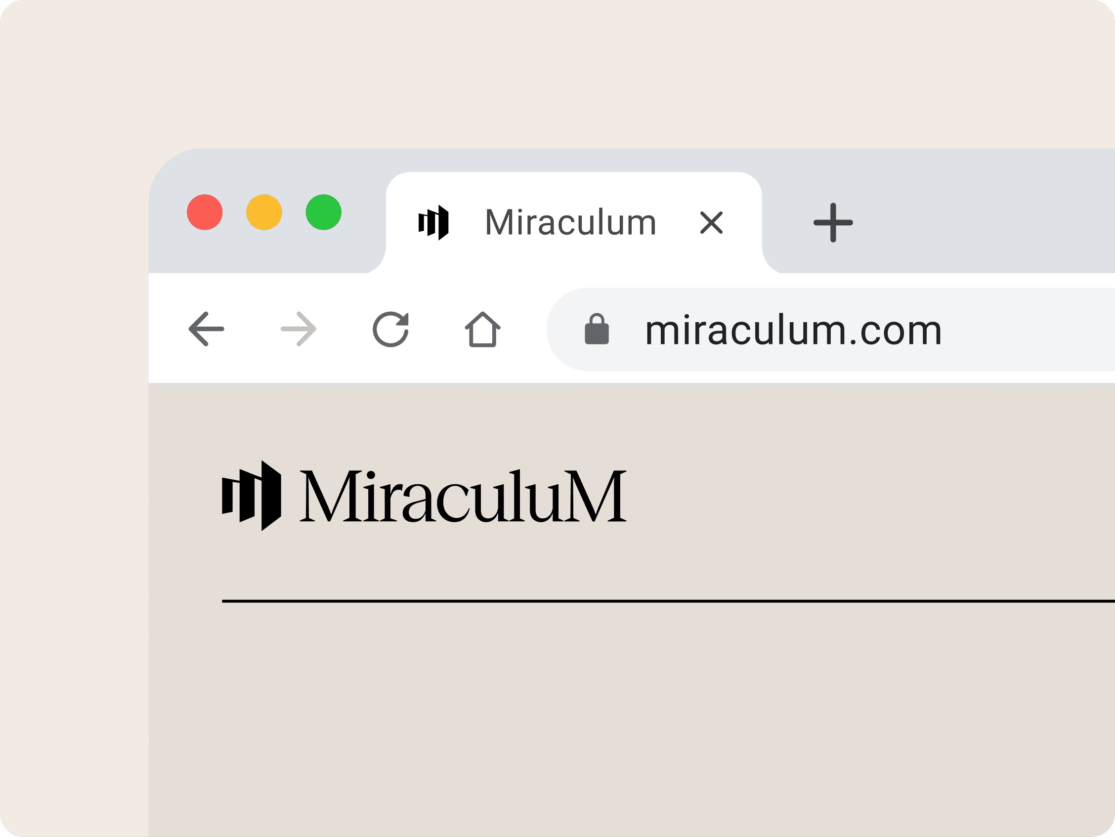 MiraculuM website in browser