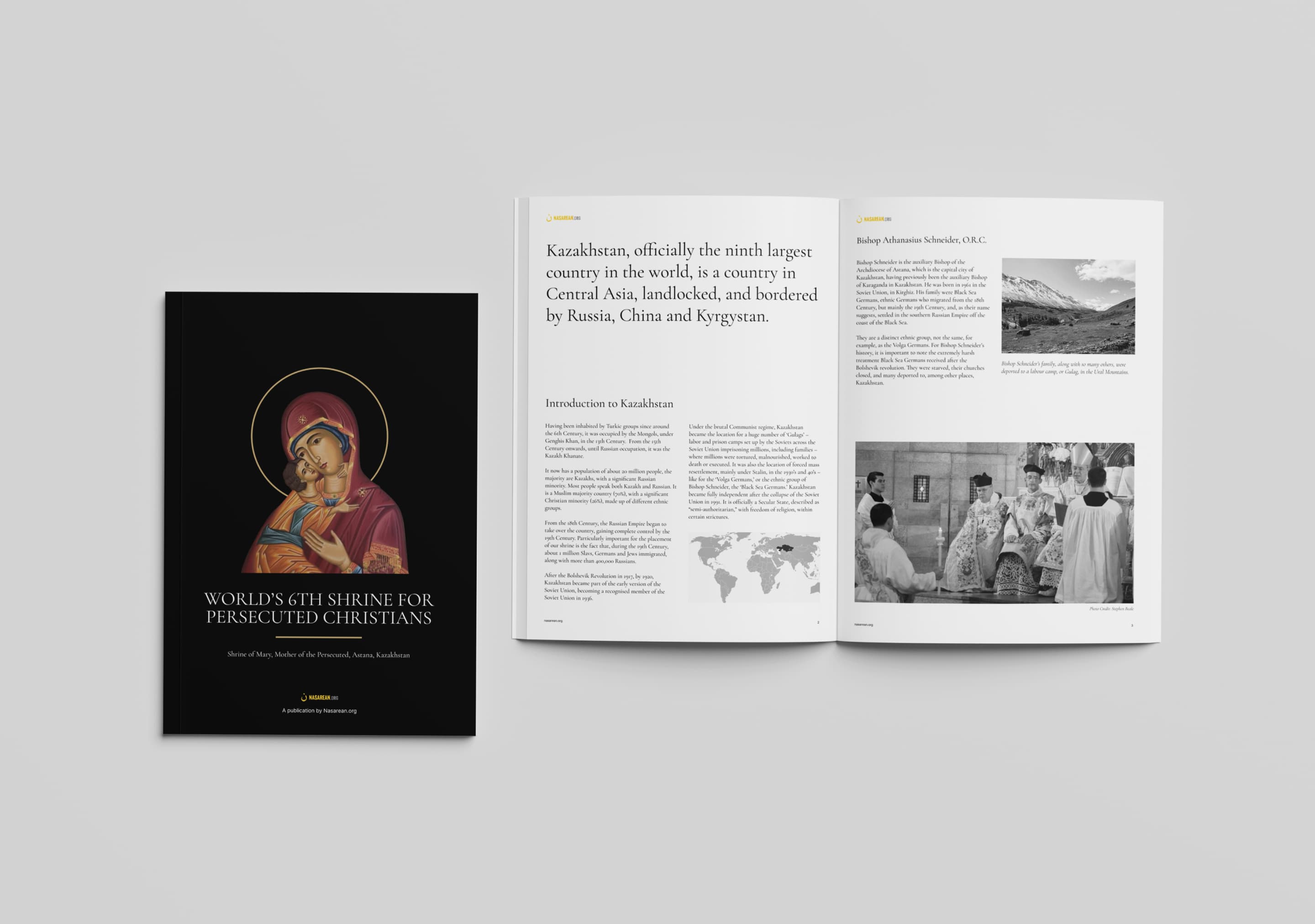 Nasarean publication — World's 6th Shrine for Persecuted Christians
